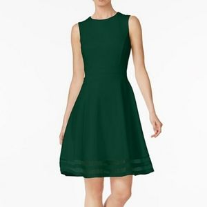 Calvin Klein DarkEmerald Green Dress 10